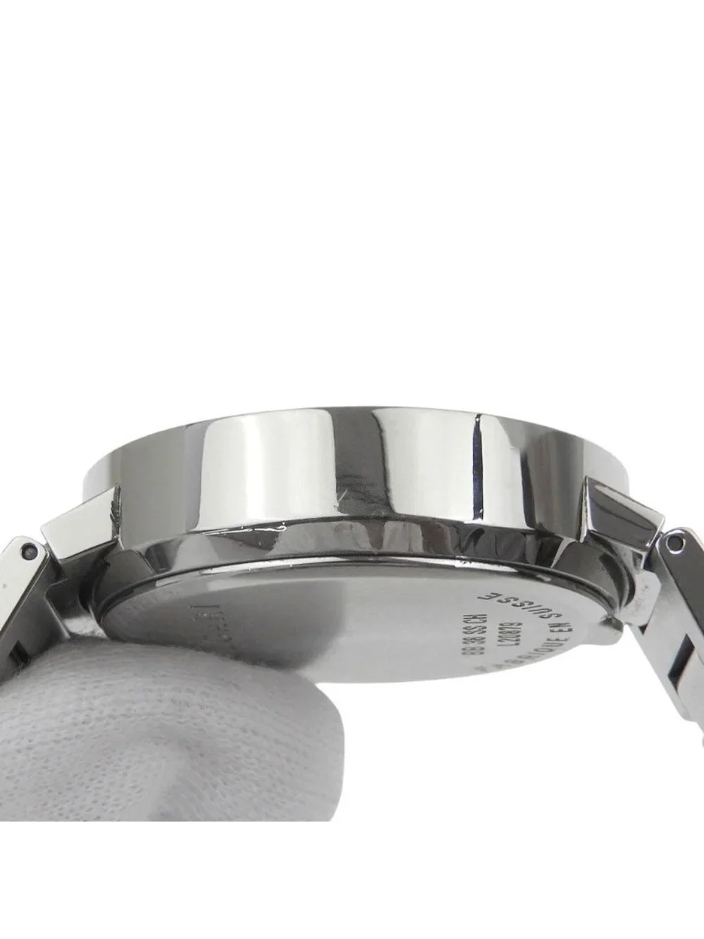 Bvlgari Stainless Steel Automatic Chronograph Black Dial Watch
